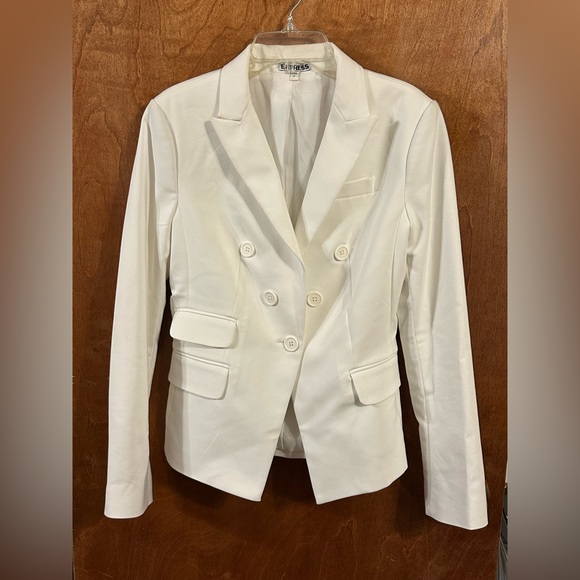 Express Jackets & Blazers - White Express Blazer Size 0